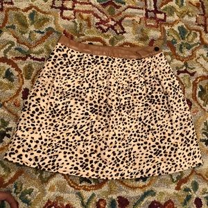 Family Affairs Leopard Skirt in Size XS